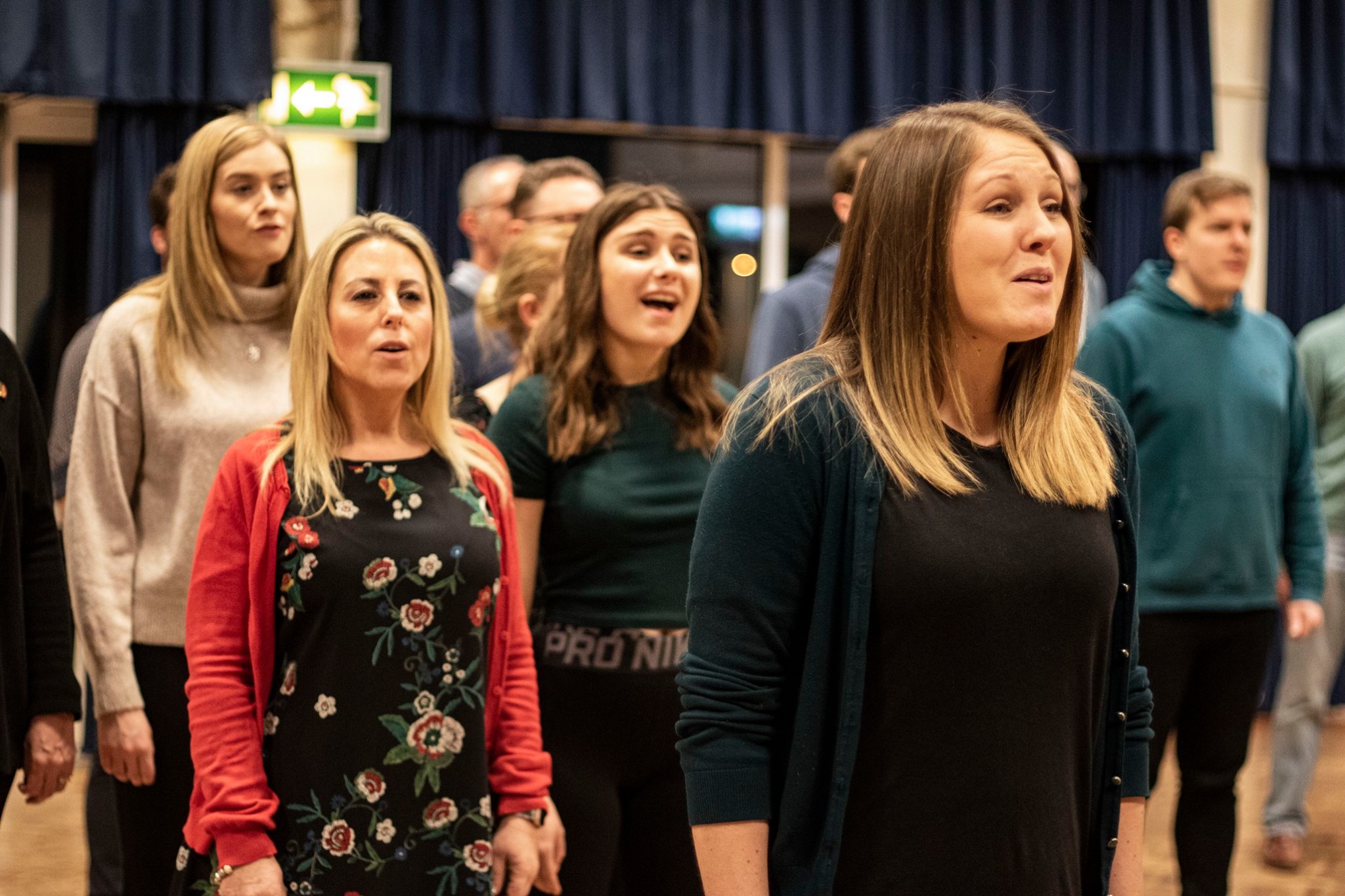 SALOS members in rehearsal