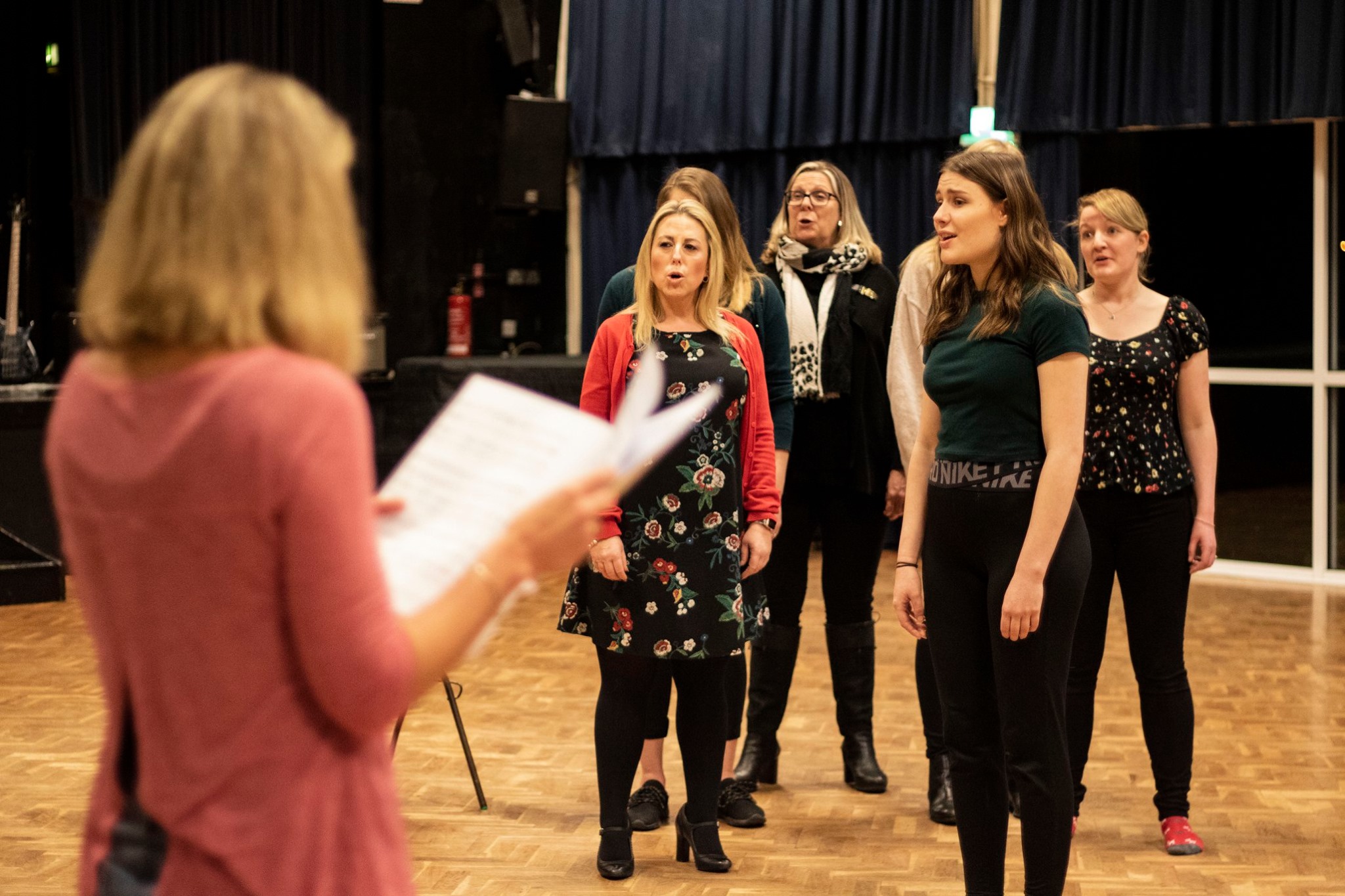 SALOS members in rehearsal